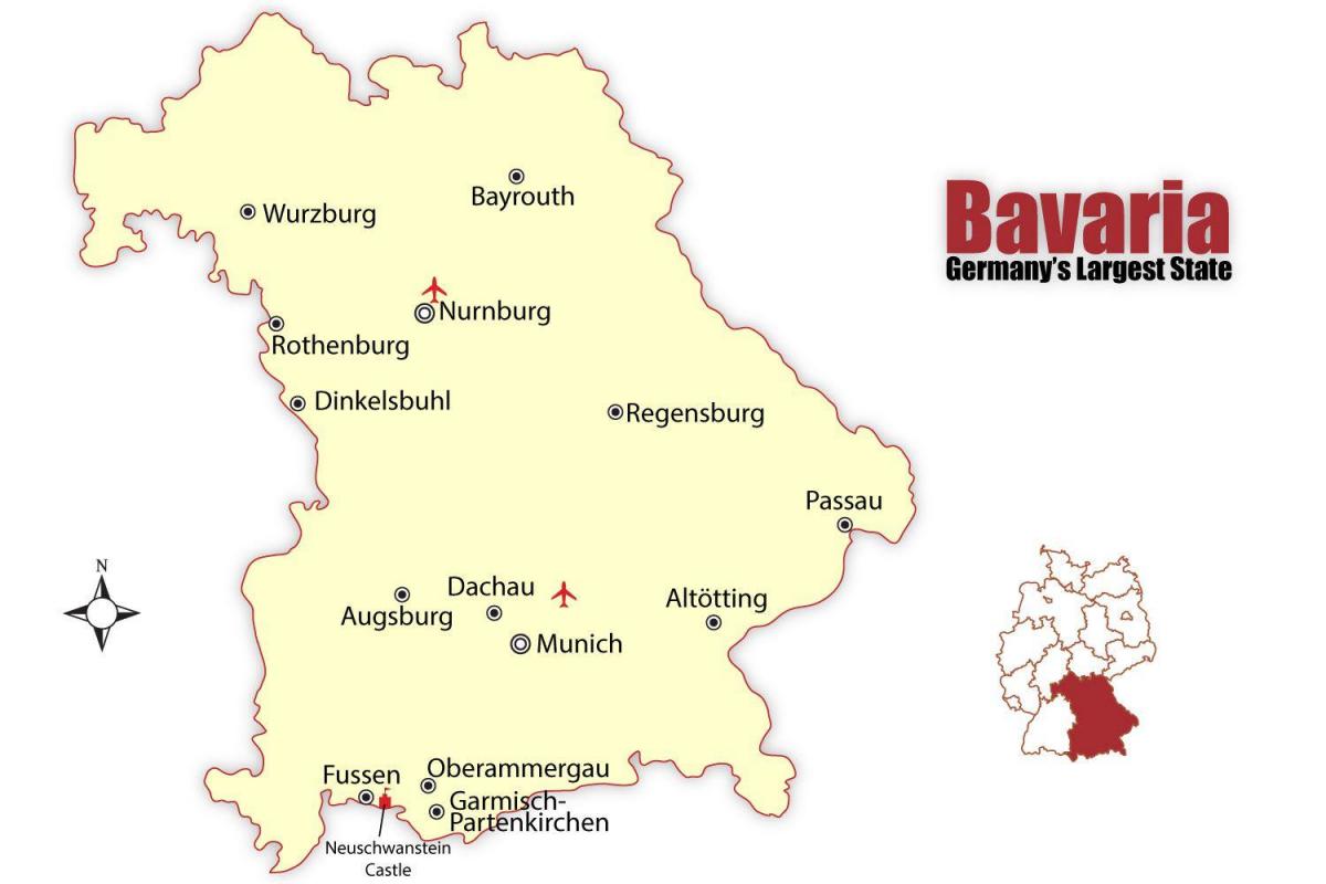 munchen германија мапа