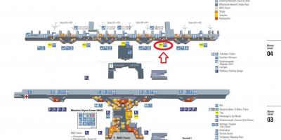 Карта на минхен аеродромот, терминал 1