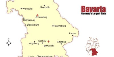 Munchen германија мапа
