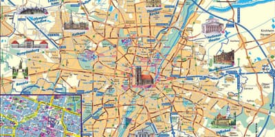 Карта на минхен