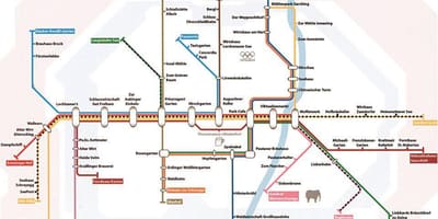 Карта на минхен пиво градина