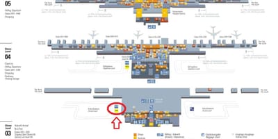 Карта на минхен терминал 2 