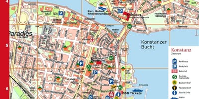 Туристичка карта на минхен, германија