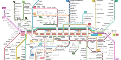 Munchen у bahn мапа