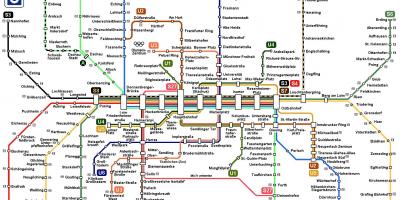 Минхен s8 воз мапа