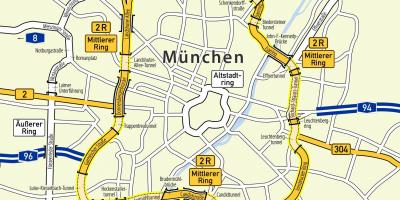 Munchen прстен мапа